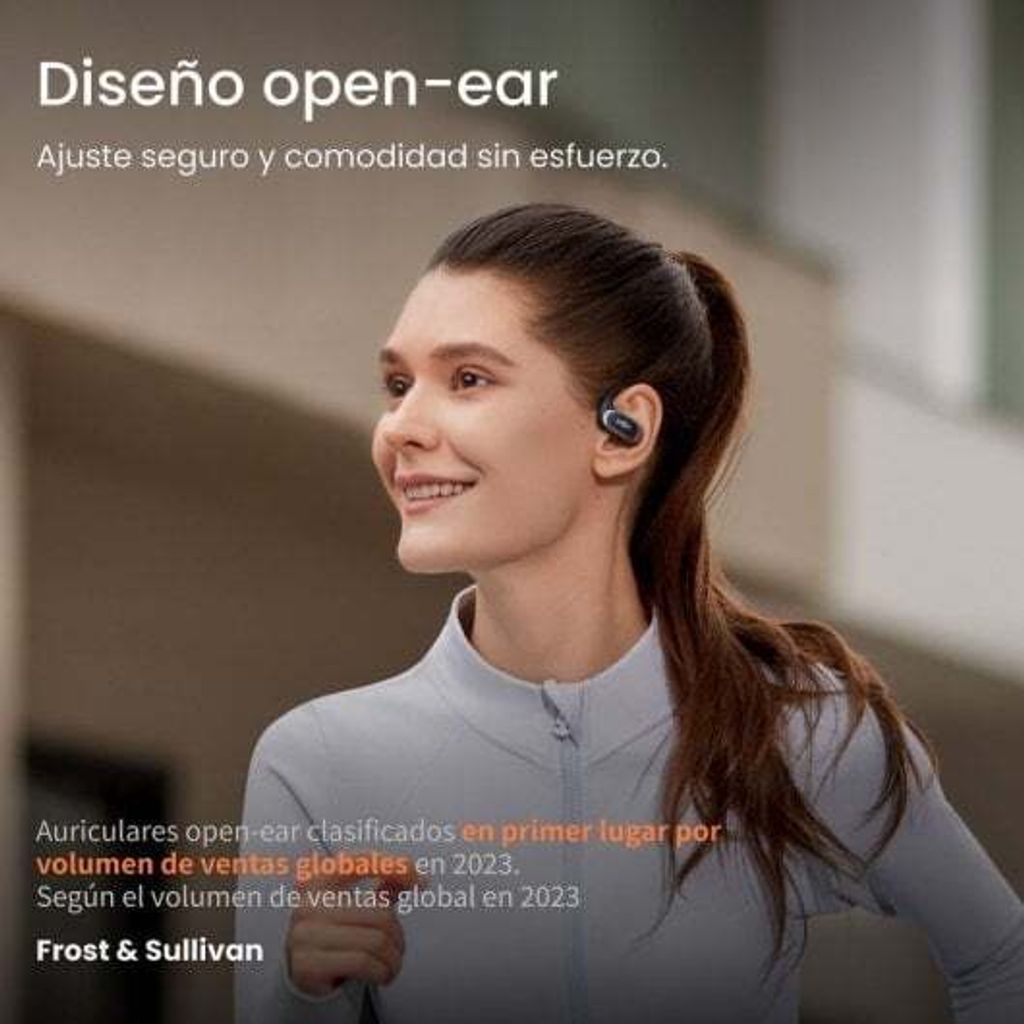 SHOKZ OpenFit Air Zestaw słuchawkowy Bezprzewodowy Nauszny Zdjęcie produktu 11