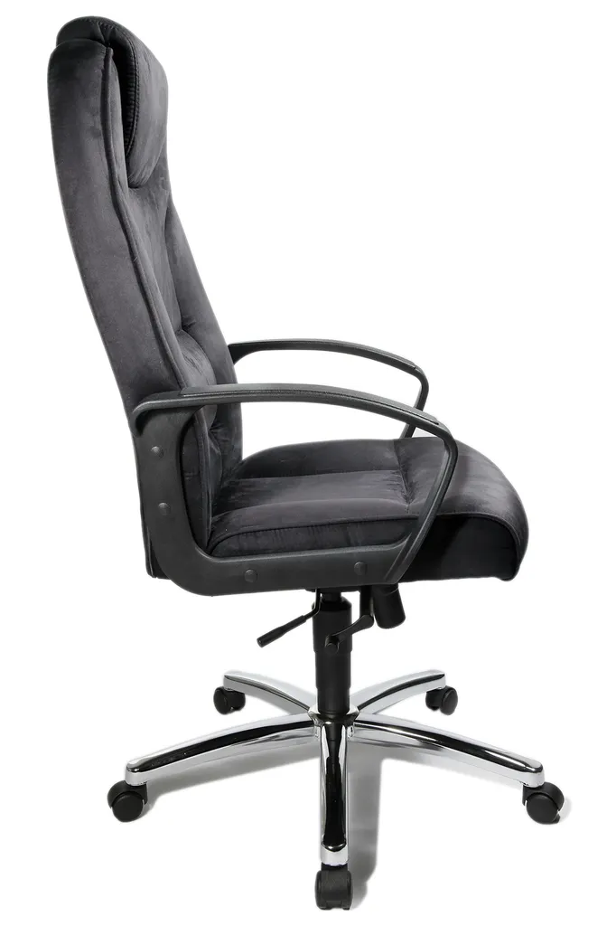 Fauteuil de direction Topstar Comfort Point 50 microfibre chrome - 5