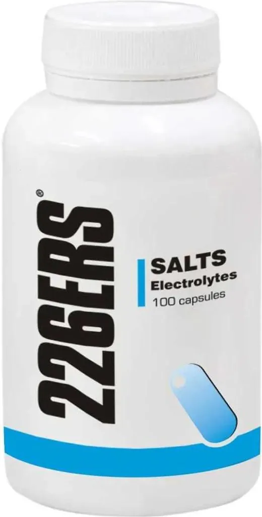 226ers Electrolytes 100 unités capsules de sels sans sucre et gluten