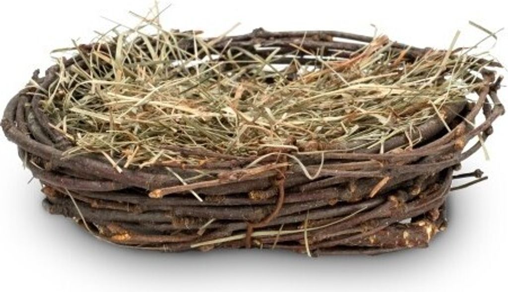 Osternest aus Birkenreisig in Natur, mit Durchmessern von Produktbild 
