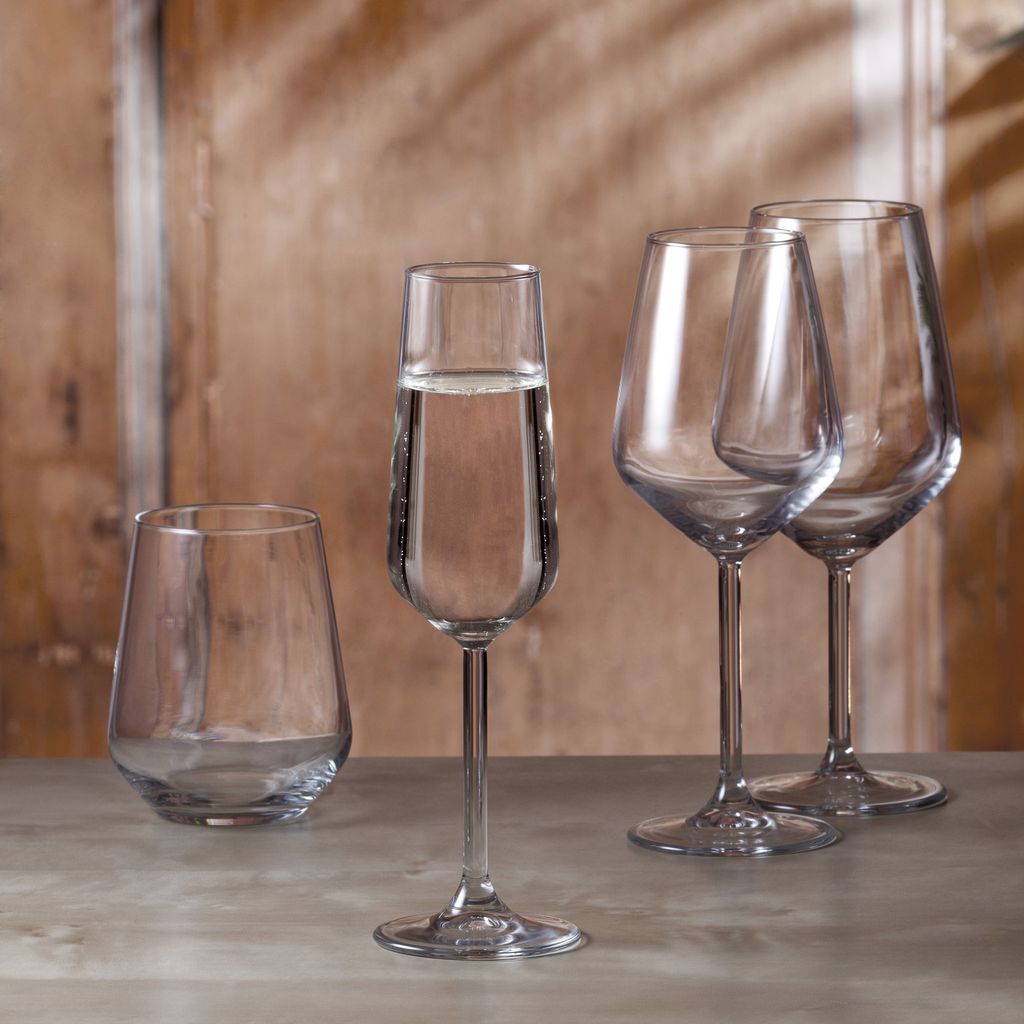 Pasabahce Echo Lot De 3 Verres En Verre 30cl – Idéal Pour Eau, Jus, Apéritif – Design Simple Et Élégant
