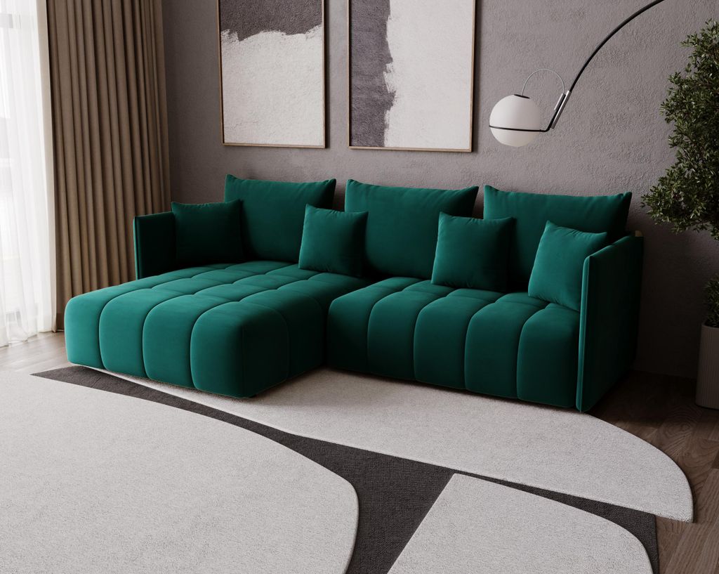 FURMEB24 - DON 245 x 180 cm  Sofa mit Schlaffunktion und  Produktbild 