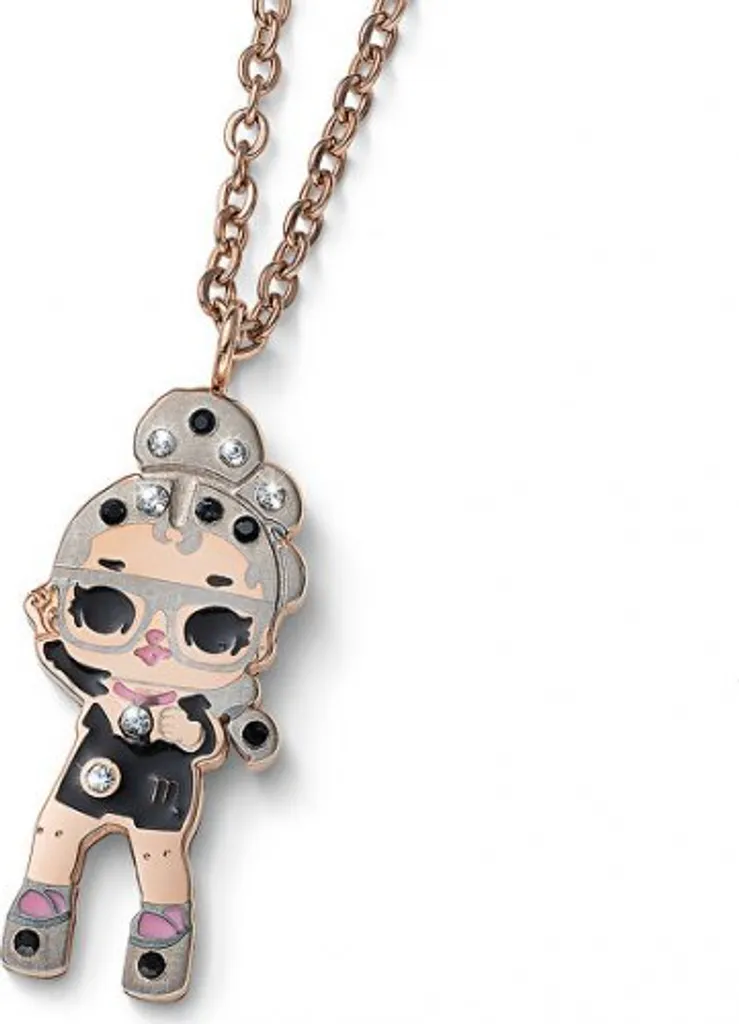 Collier en bronze Scorpion L1019 pour filles - Pendentif Zodiaque Chic