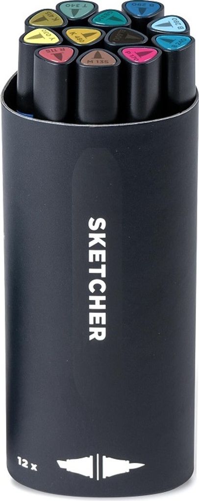 Molotow Sketcher - Main Kit 3 - 12 Stk Set