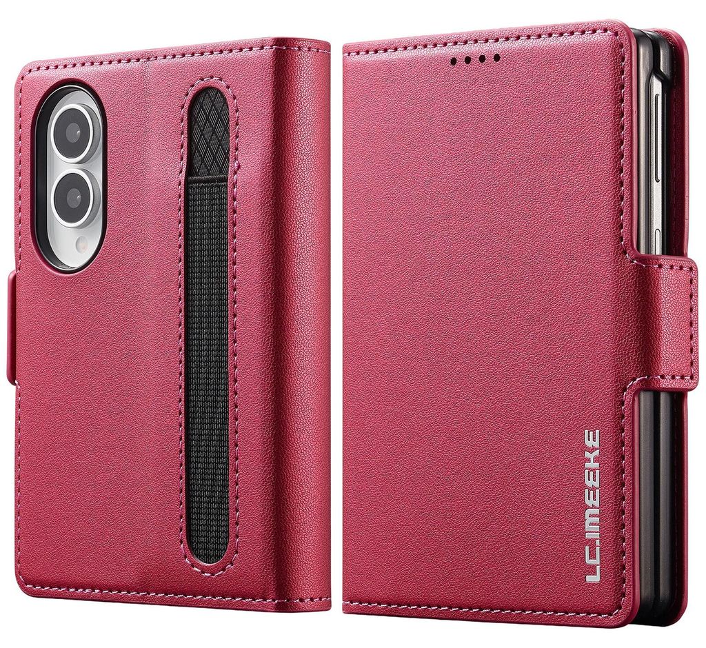 Magnetické flipové kožené pouzdro pro Samsung Galaxy Z Fold Obrázek produktu 