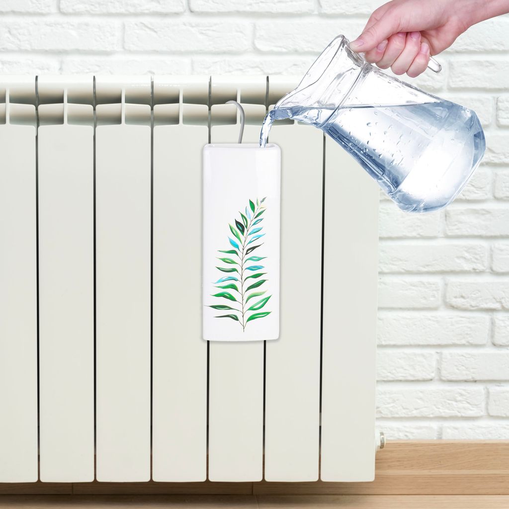 Luftbefeuchter Heizung Keramik Heizkörper Verdunster Wasser Produktbild 2