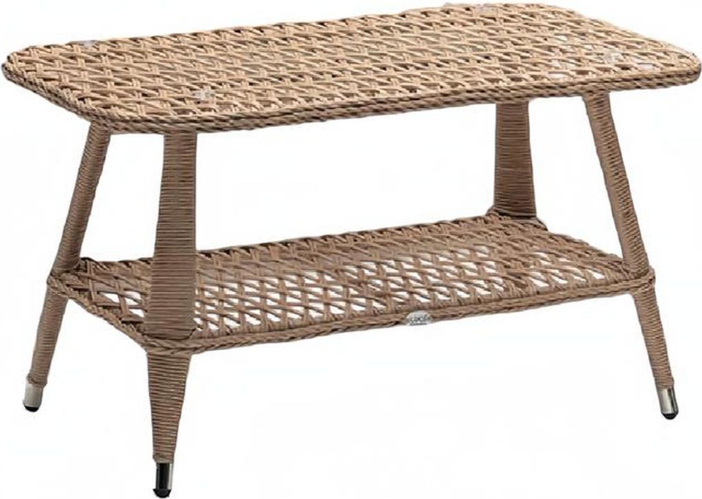 Terrasse Design Hochwertig Couchtisch Tisch Luxus Beistelltisch Rattan Modern