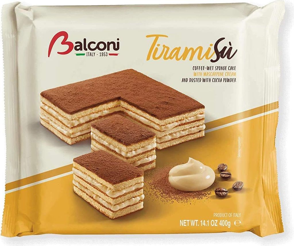 3x Balconi Tiramisu tiramisù Torta Schokolade creme 400g Produktbild 
