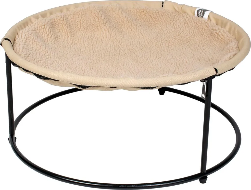Duvo+ Lit pour chats avec hamac Tilleul blanc - Mobilier design chat