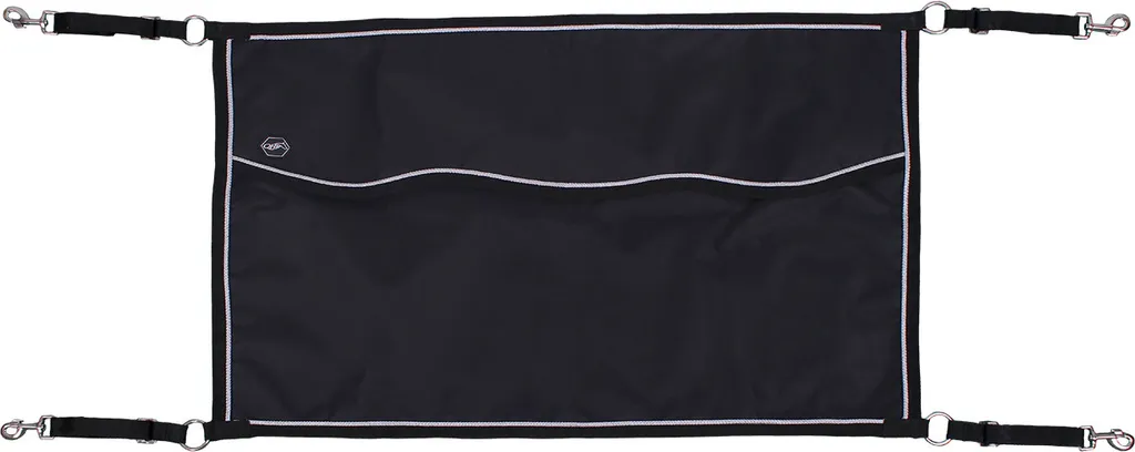 Barrière de box QHP noire pour favoriser le contact visuel du cheval