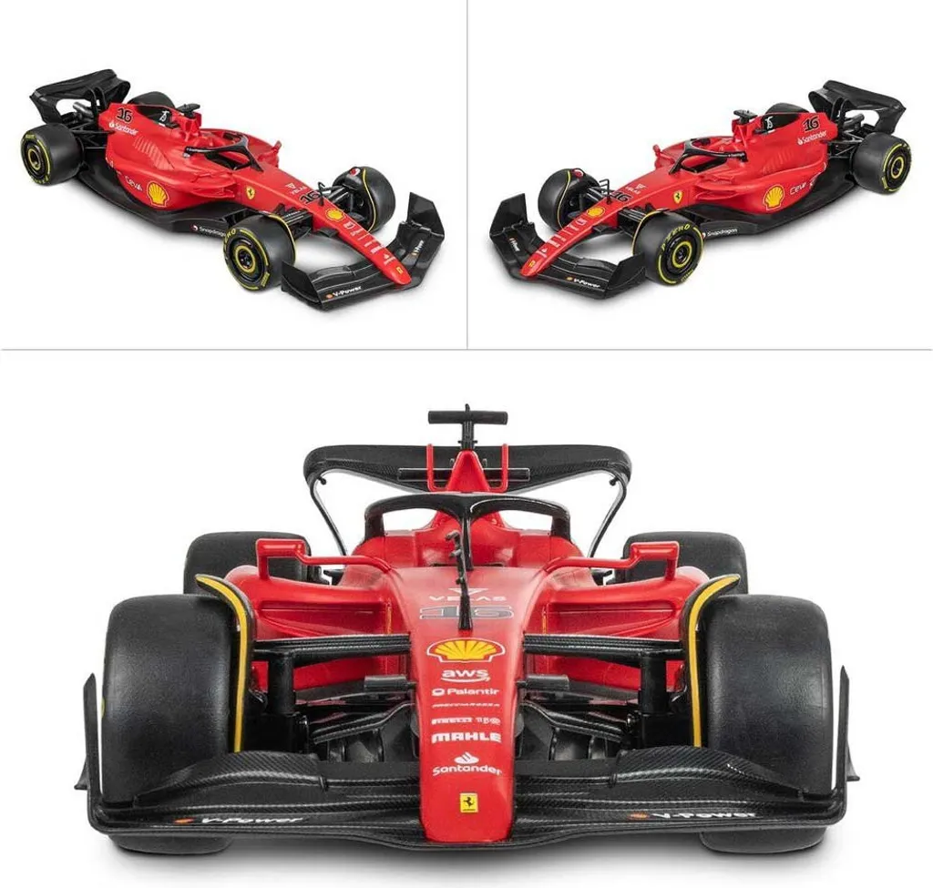 Monoplace F1 télécommandée Ferrari grand format 1/12 de course - 4