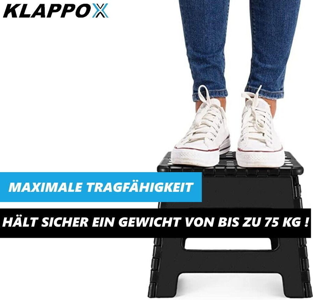 KLAPPOX Składany stołek Składany stołek Składany schodek