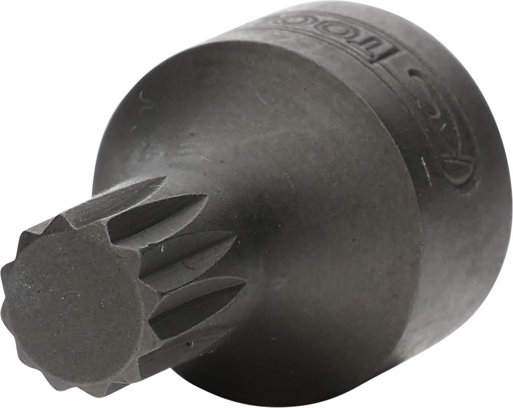KS Tools 1/4" Bit-Stecknuss XZN, M7, extra kurz, 911.1853