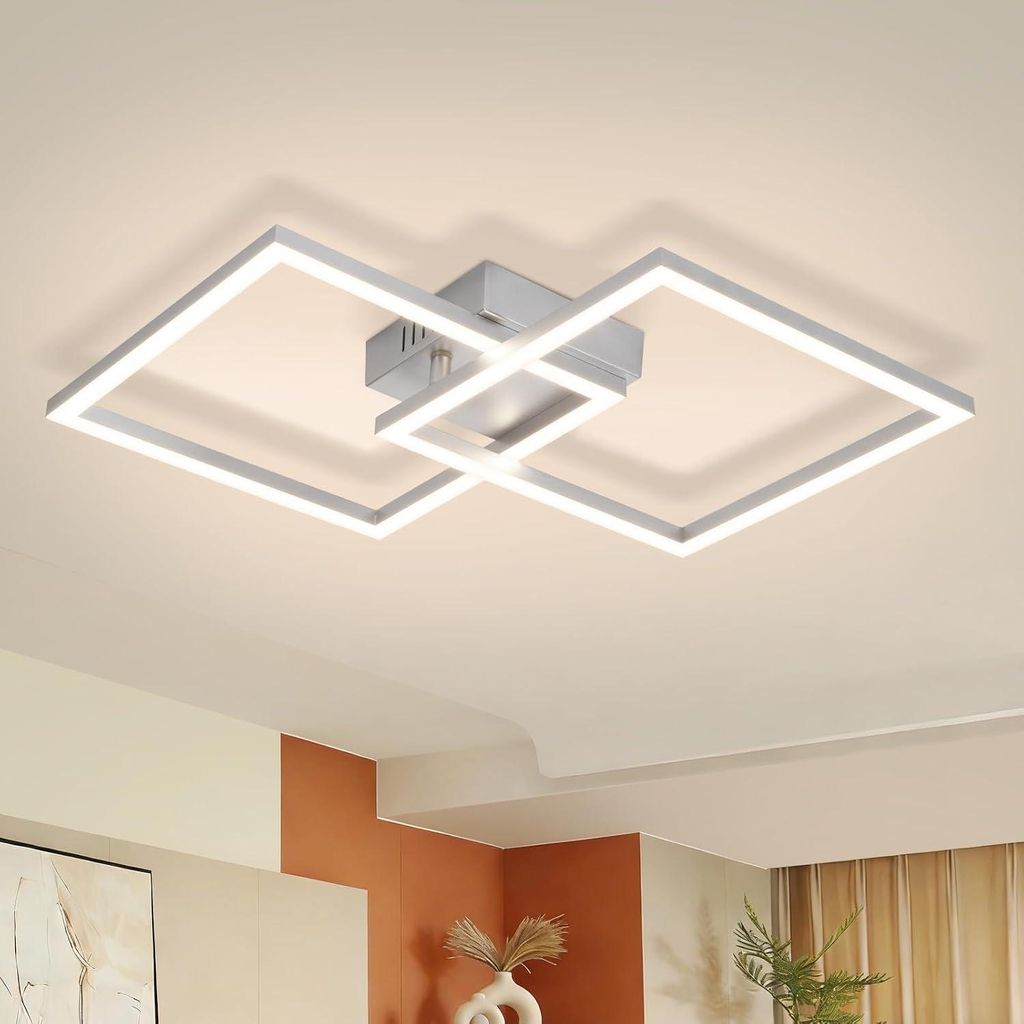 ZMH Plafonnier LED Lampe de plafond Chambre à coucher 24W Image du produit 