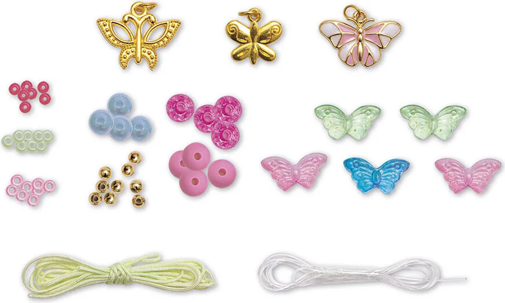 Kit Bijoux Papillons Janod - Coffret Multicolore Magic Fairies 6 ans