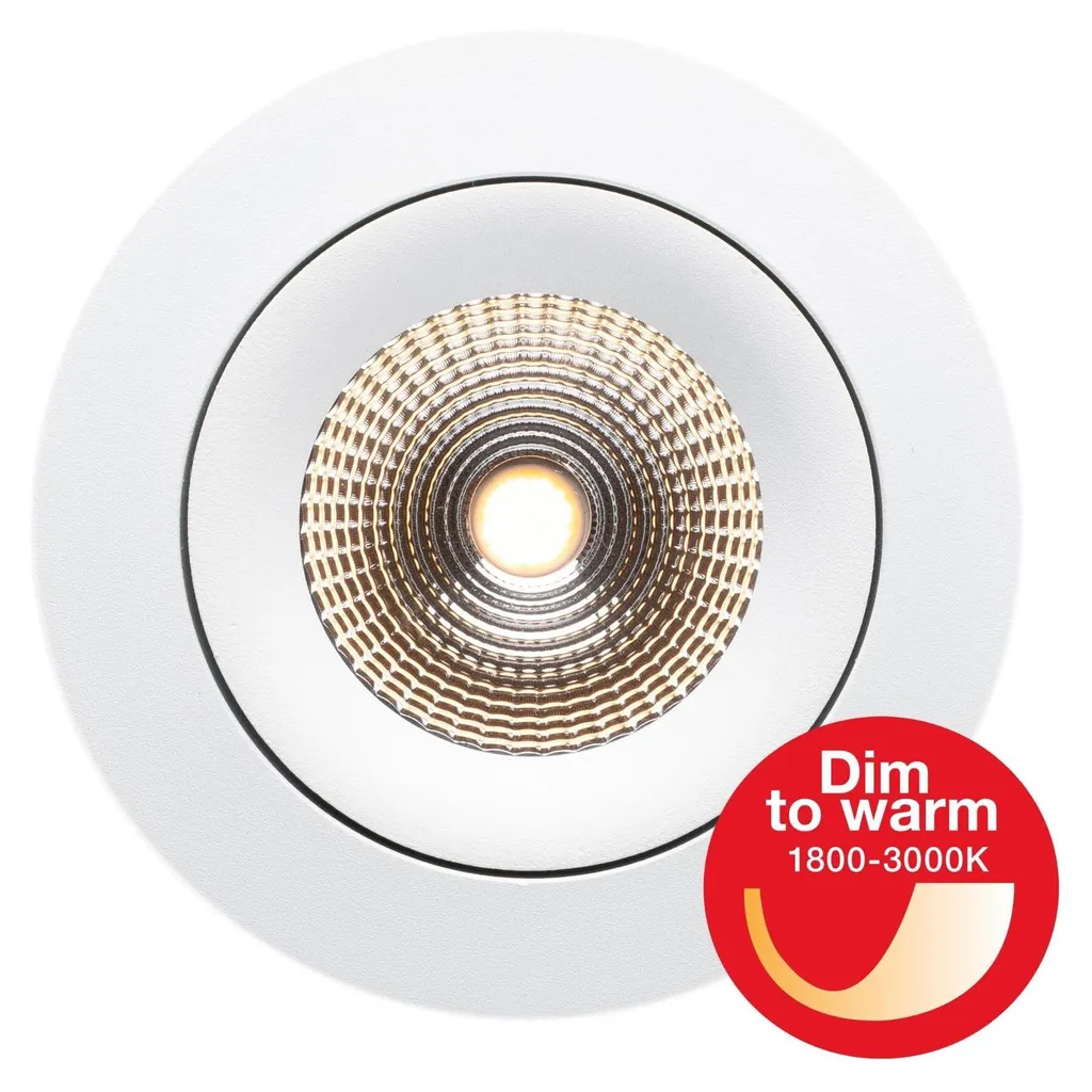 Éclairage ajustable IP44 SLC ONE 360 DTW pour rénovation facile R68-R83
