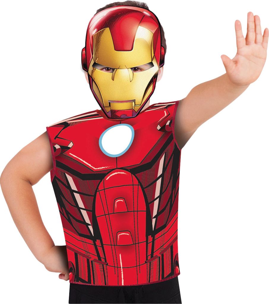 Rubies - Akcesoria na Przyjęcie Iron Man dla Dzieci - Marvel Avengers