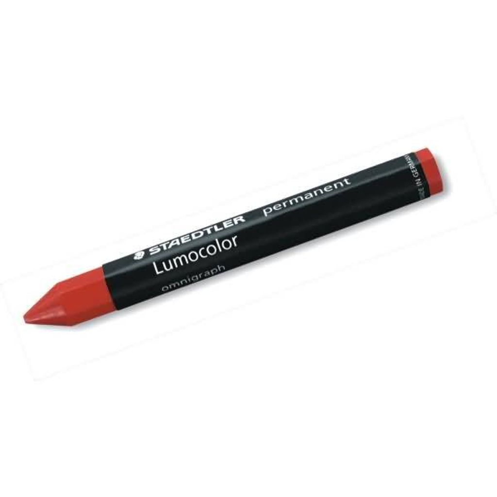 STAEDTLER Signierkreide Lumocolor permanent omnigraph, rot, Produktbild 