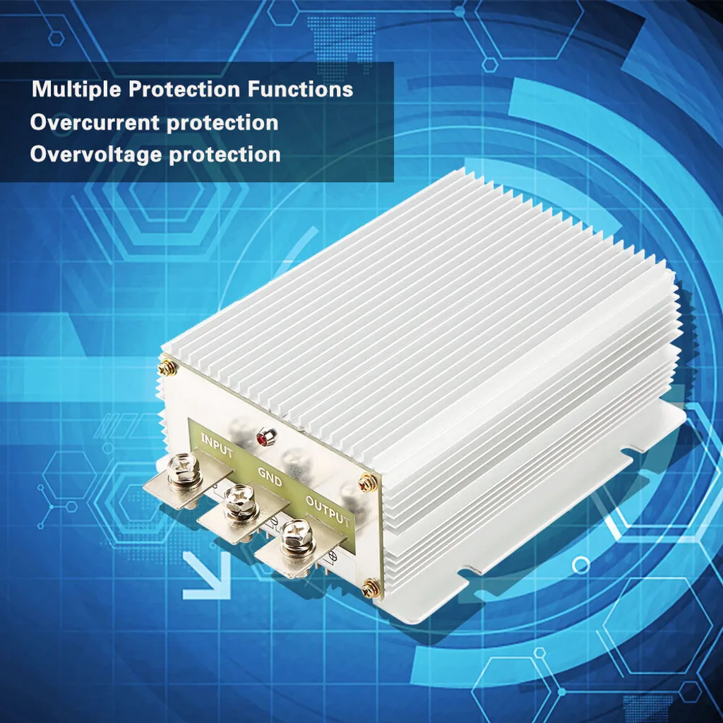 Convertitore DC-DC 24V-12V 60A per Sistemi Solari e Domotica