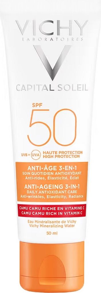 Crème solaire anti-rides SPF 50+ Capital Soleil Anti-Age 50 Image du produit 