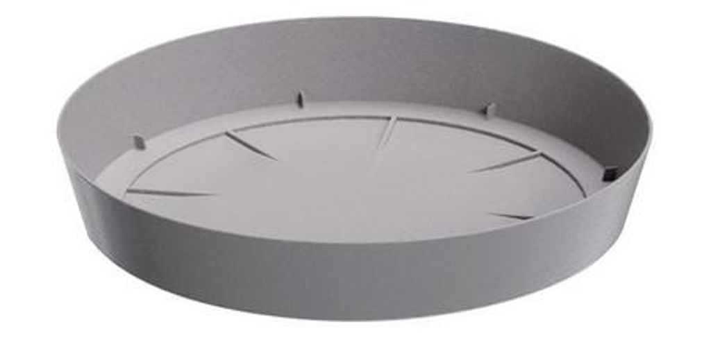Lofly Untersetzer rund 23 cm Durchmesser grau
