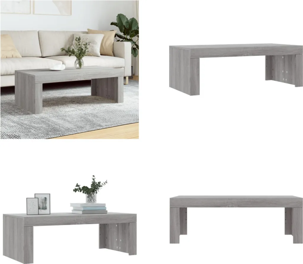 Tavolino Grigio Sonoma vidaXL 102x50x36 | Recensione e Vendita
