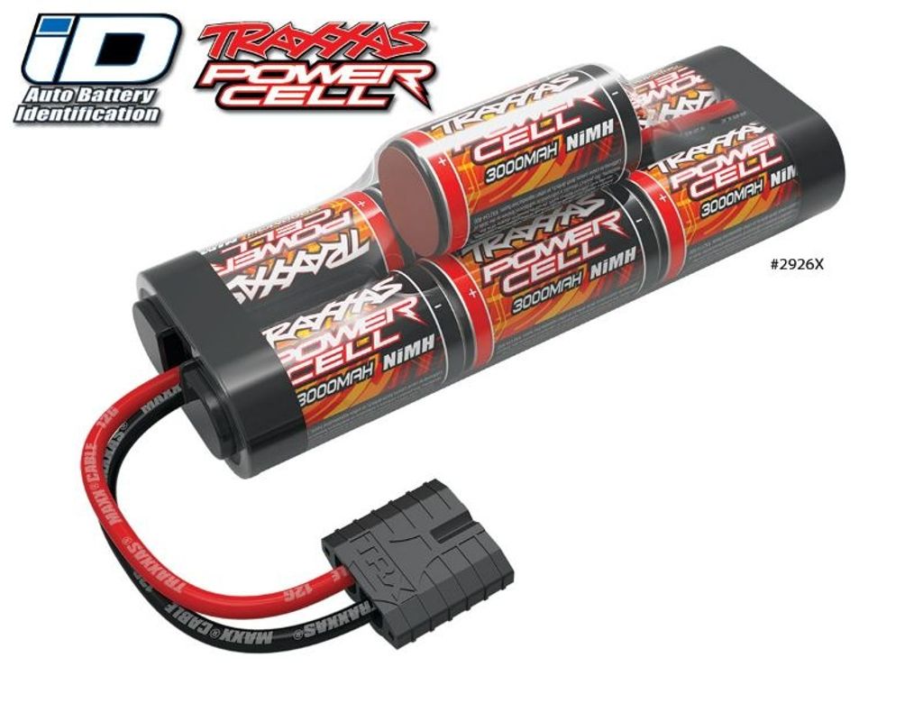 Traxxas TRX2926X Power Cell NiMh Akku Racepack 3000mAh 8,4V Produktbild 
