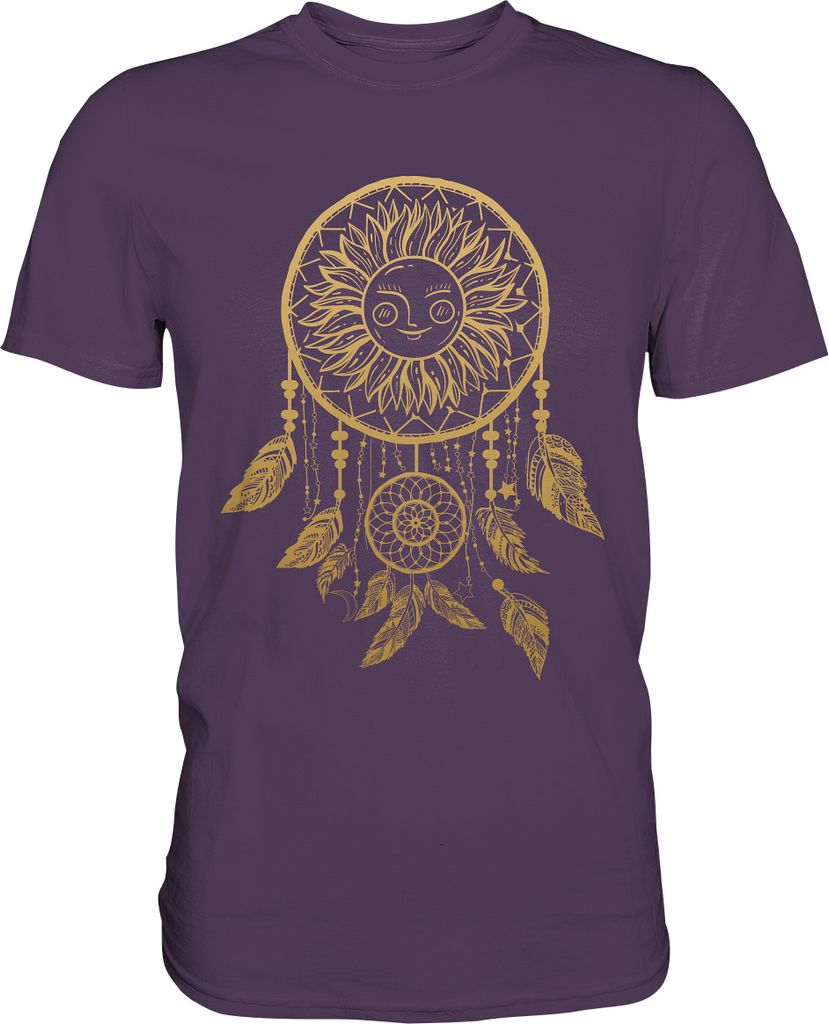 Traumfänger Sonnenblumen T-Shirt Garten Motiv Gärtner Produktbild 