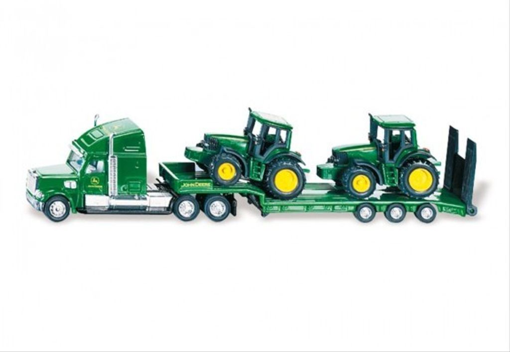 Siku Tieflader mit Traktoren J.DEERE  ; 1837 Produktbild 