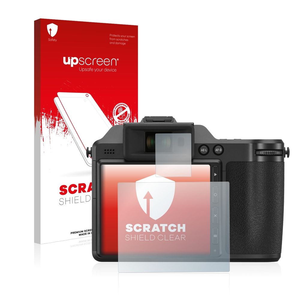 upscreen Schutzfolie für Fujifilm X-H2 Displayschutz Displayschutzfolie Folie Klar Transparent