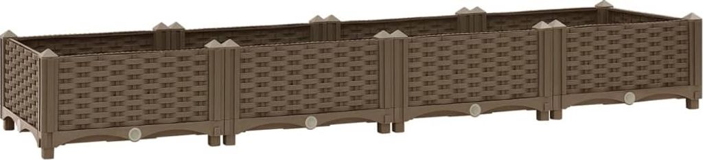 vidaXL Hochbeet 160x40x23 cm Polypropylen Image du produit 