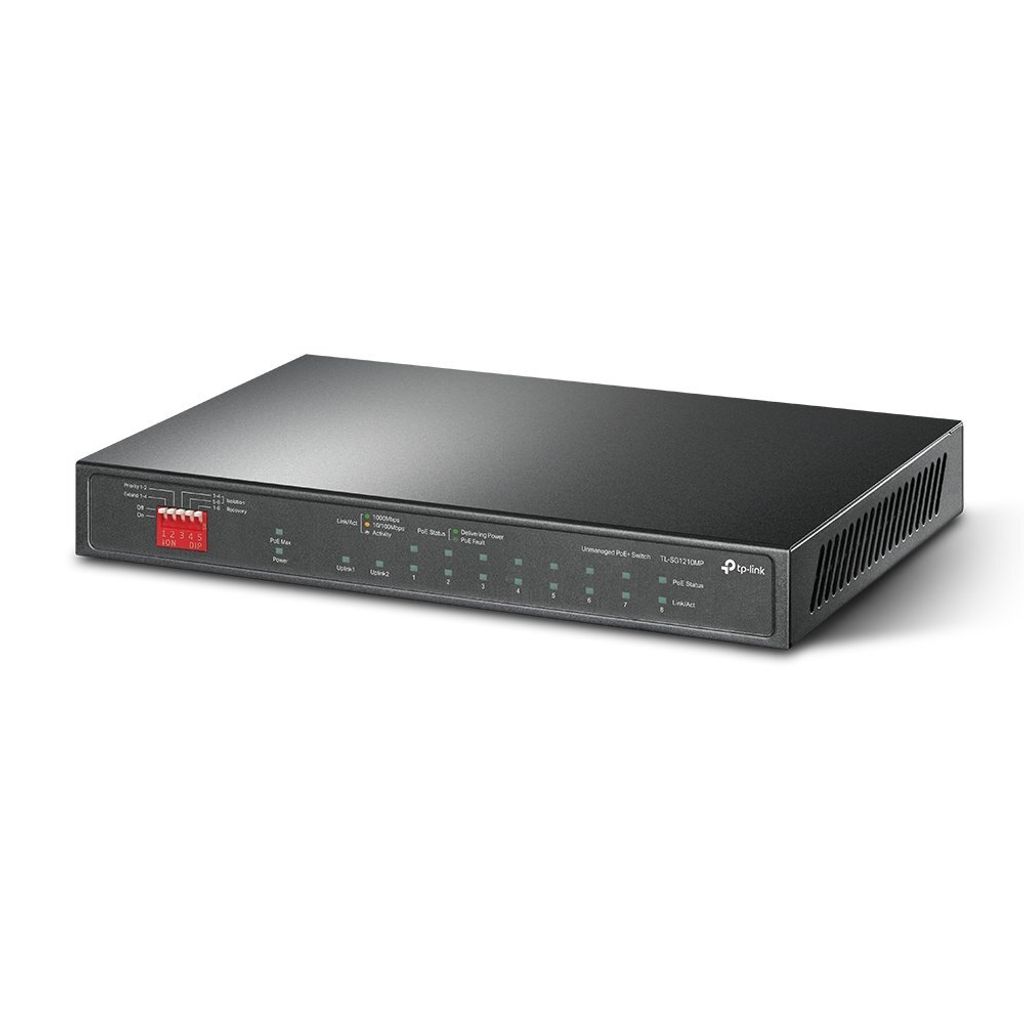 TP-LINK Commutateur de bureau Gigabit 10 ports avec 6 ports Image du produit 