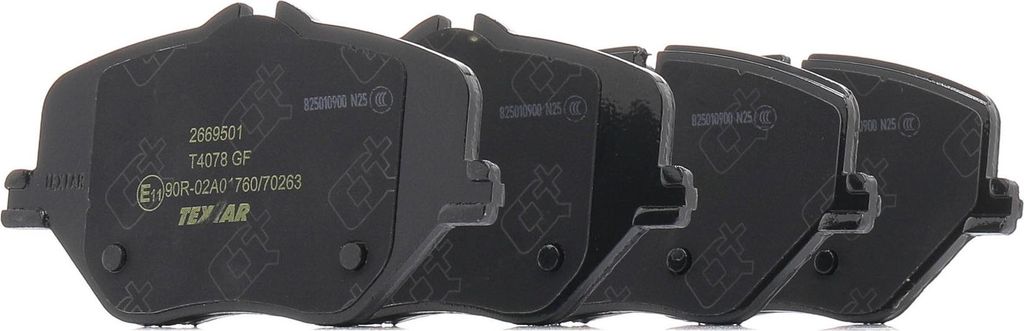TEXTAR Bremsbeläge Satz Vorne für BMW X1 (U11) 2669501