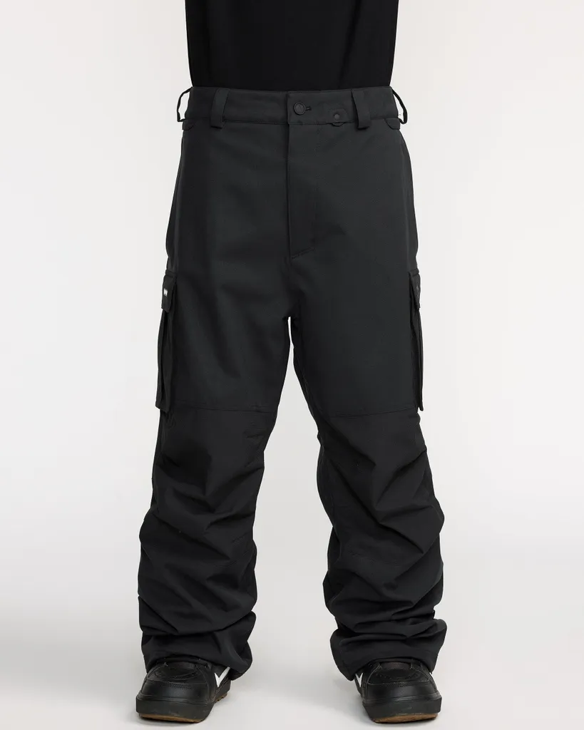 Pantalon de Ski Baggy Volcom NWRK Noir XL pour Homme en Coupe Oversize