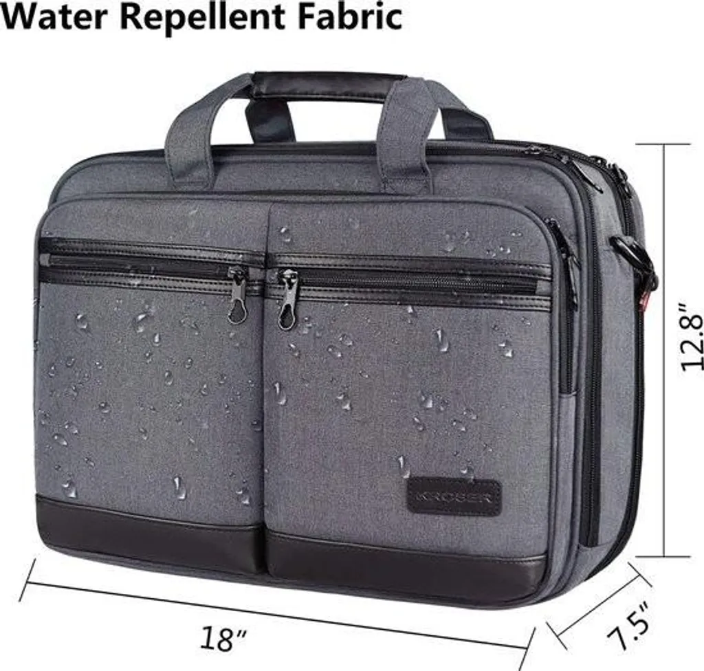 Housse ordinateur portable 18 pouces avec compartiments de rangement - 3