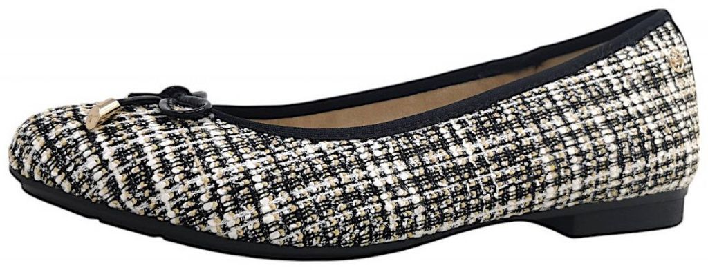 Tamaris Comfort Ballerina Schwarz in Gr. 36