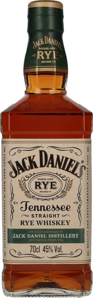 Jack Daniel's Tennessee Straight Rye Whiskey | 45 % vol | Produktbild 5