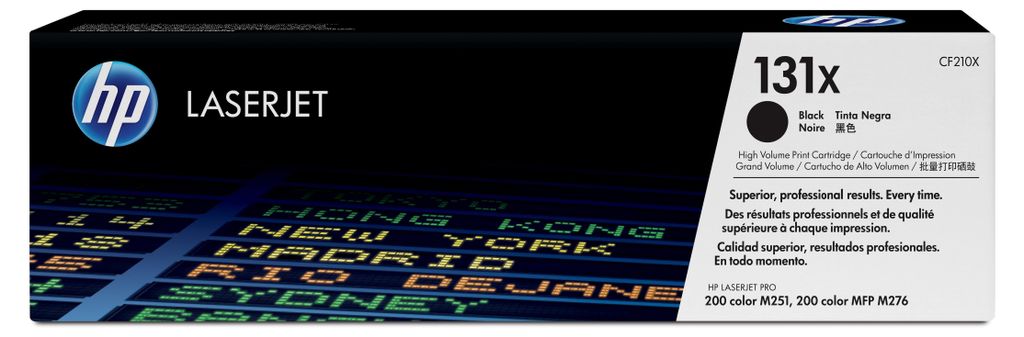 HP 131X toner LaserJet noir grande capacité authentique Image du produit 