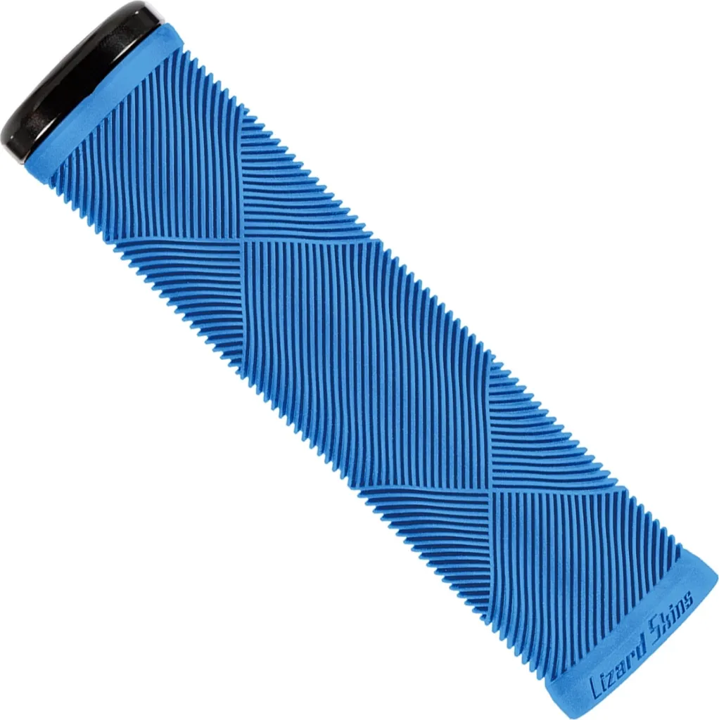 Lizard Skins Strata Lock-On LOSTR400 Grips VTT Deja Blue Monocollier