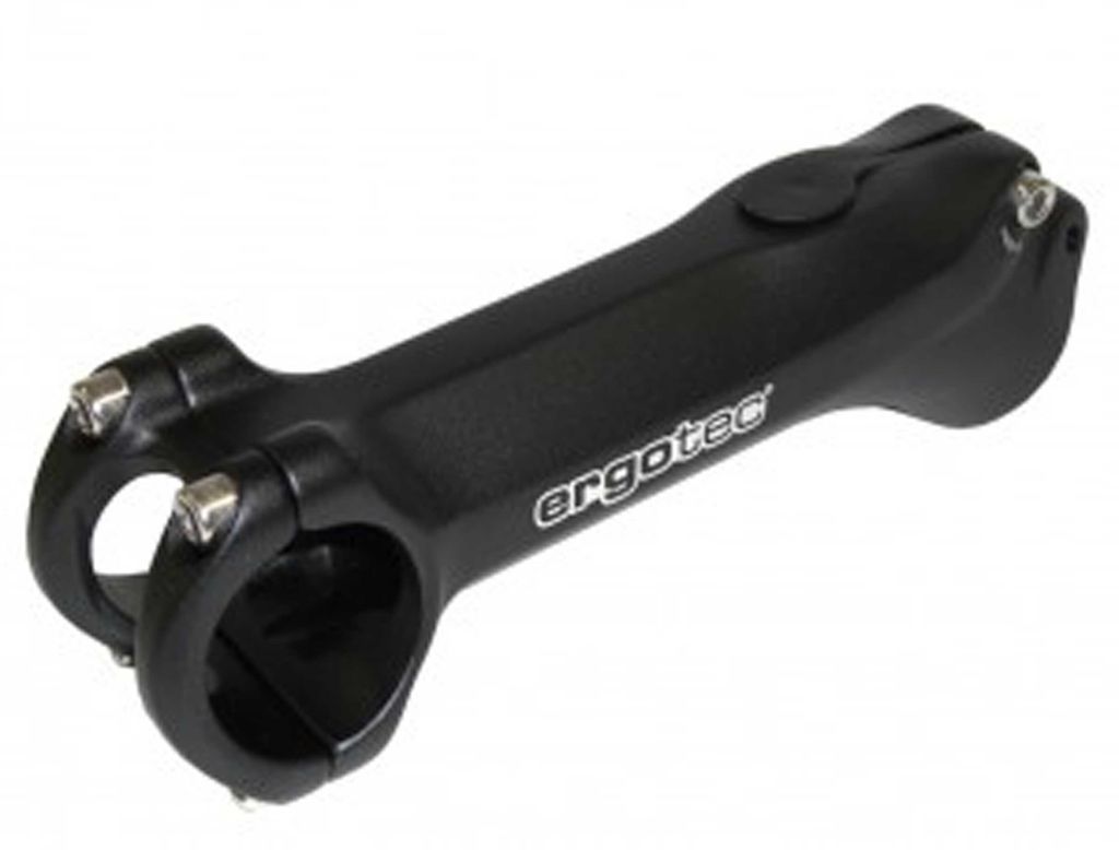 ergotec 40136001 1-1/8 A-Head Vorbau High Charisma, Länge: 110 mm / 45°, Lenker: 31,8 mm, Alu, schwarz