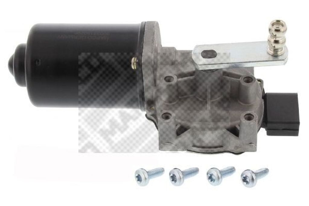 MAPCO 90296 Wischermotor Vorne für VW Transporter V Bus (7HB, 7HJ, 7EB, 7EJ, 7EF, 7EG, 7HF, 7EC) Multivan V (7HM, 7HN, 7HF, 7EF, 7EM, 7EN)