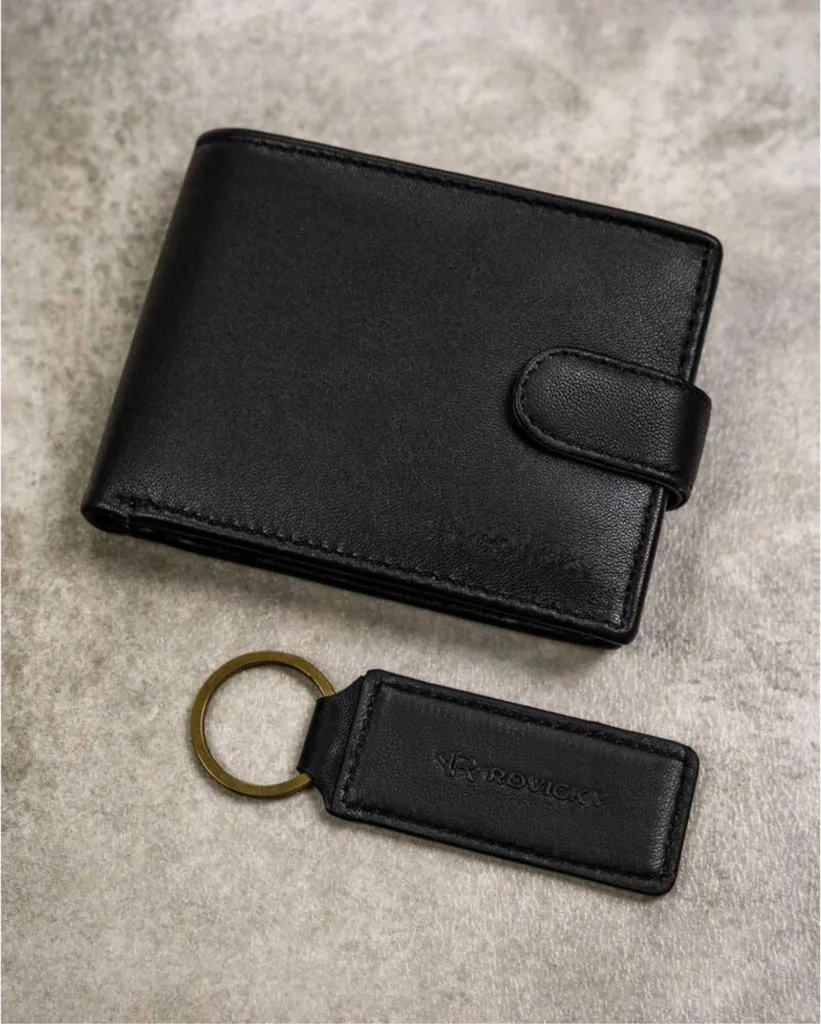 Rovicky 247620 Portafoglio Luxury in Pelle - Protezione RFID Uomo