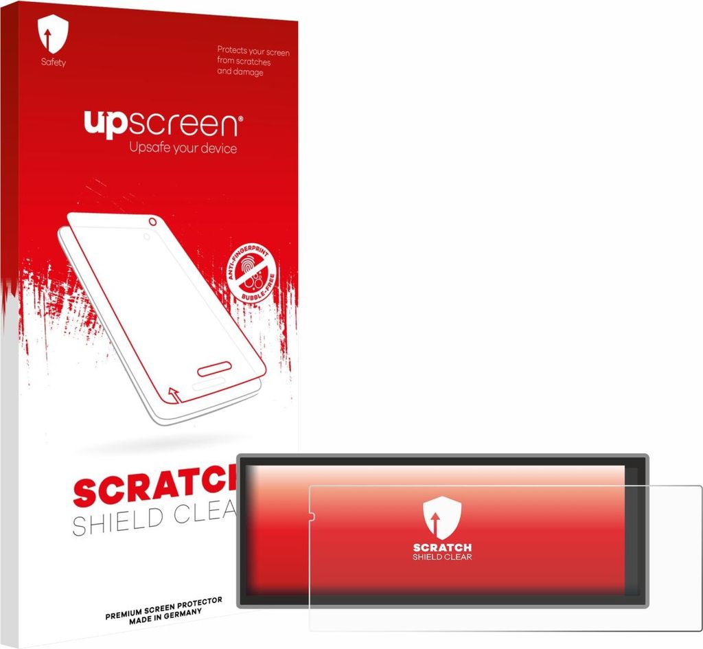 upscreen Schutzfolie für Carpuride Carplay W125A 11.26" Displayschutz Displayschutzfolie Folie Klar Transparent