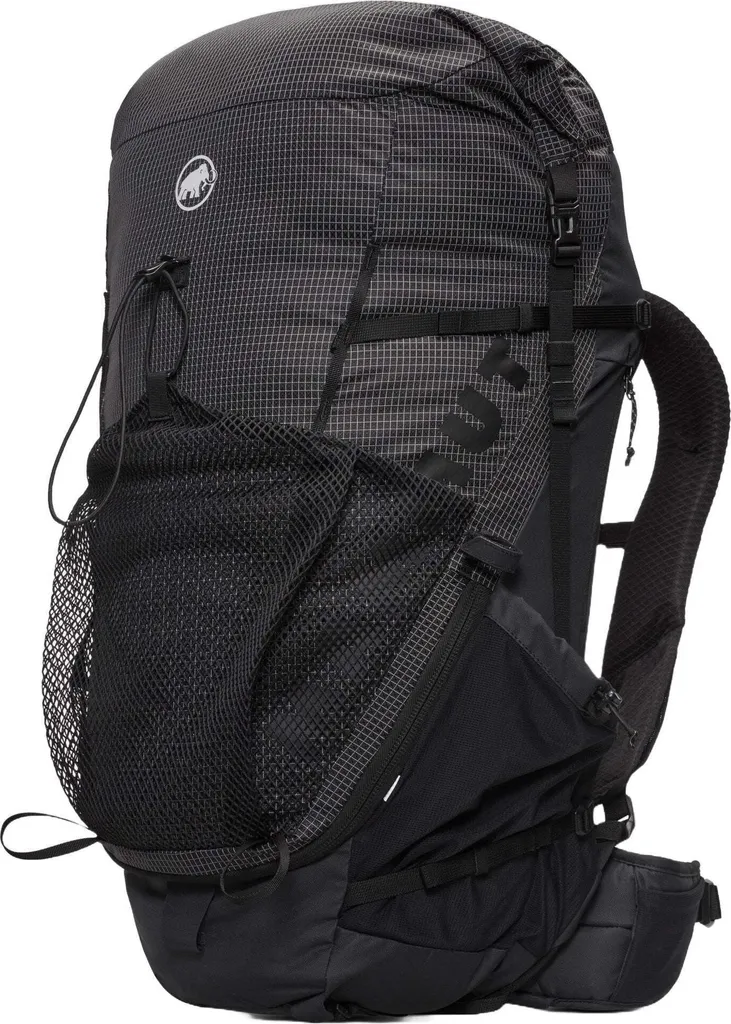 Mammut Ducan Spine 50-60 Noir - Sac à dos de randonnée avec technologie Active Spine