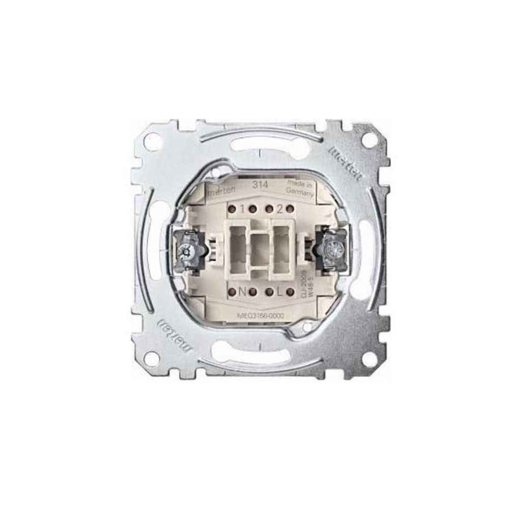 MERTEN Taster-Einsatz MEG3156-0000 mit N-Klemme 10 A AC 250 V MEG3156-0000 MEG3156-0000 (MEG3156-0000)
