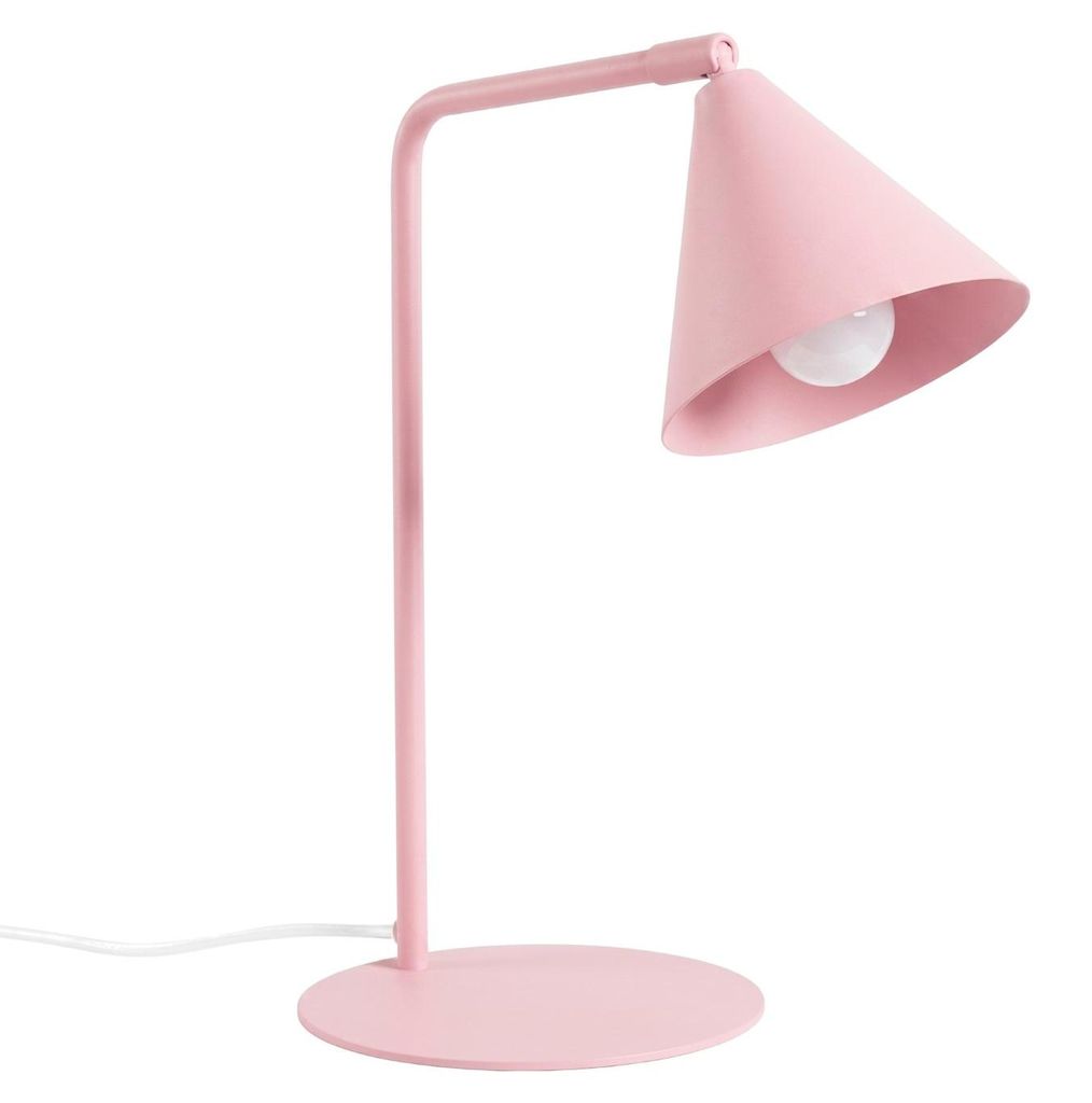 Lampada da scrivania NOX rosa 1xE14  10W acciaio 35x18x18cm Immagine del prodotto 