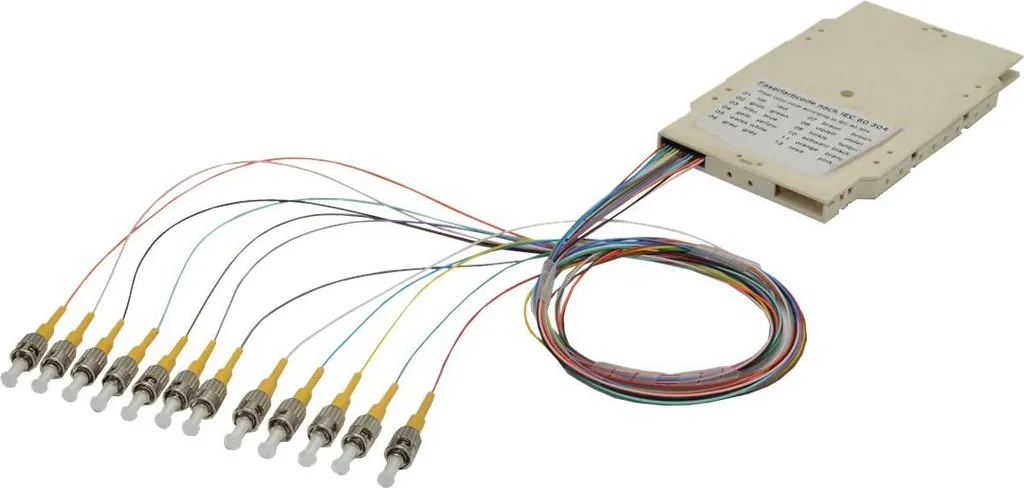 Digitus A-96911-02-UPC Boîtier Fibre Optique ST SM 12 Ports RAL 9010