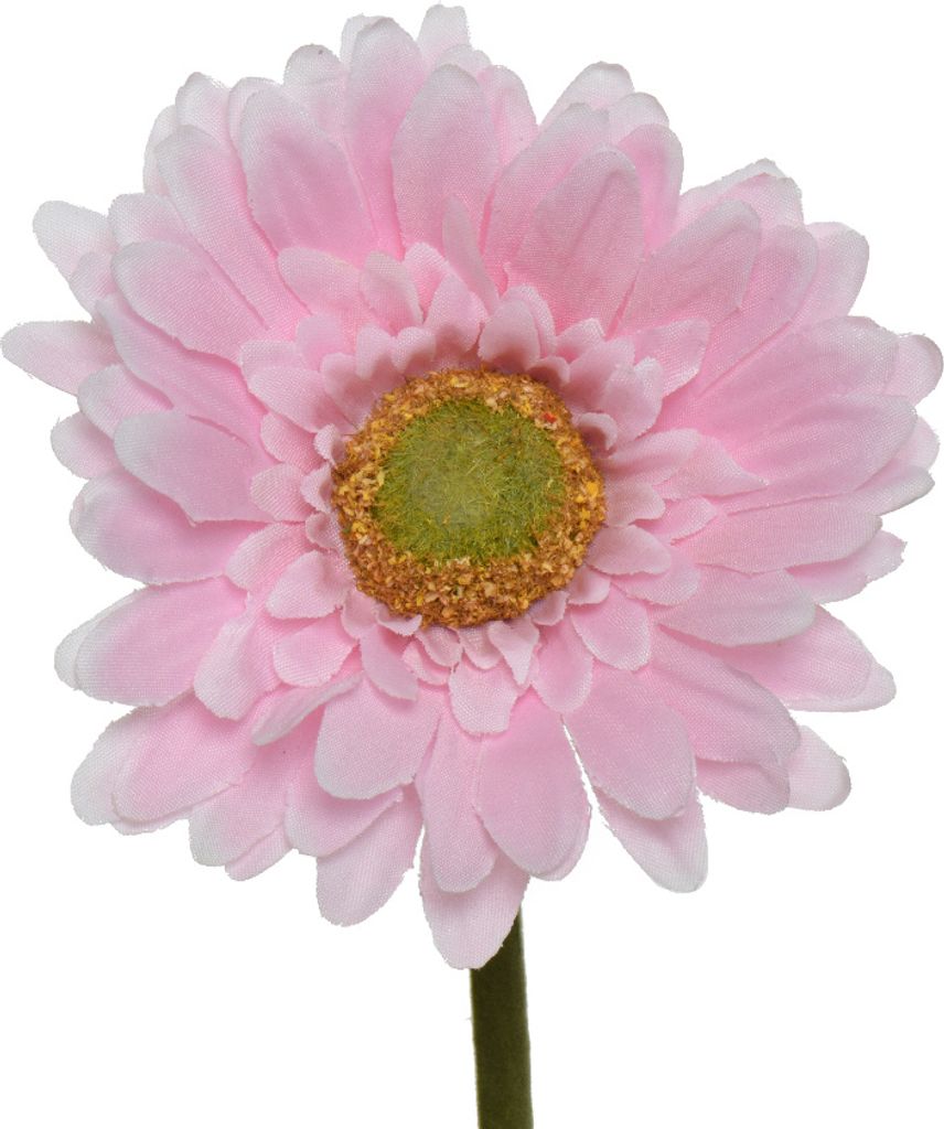 Kunstblume Gerbera mit Stiel 50cm rosa