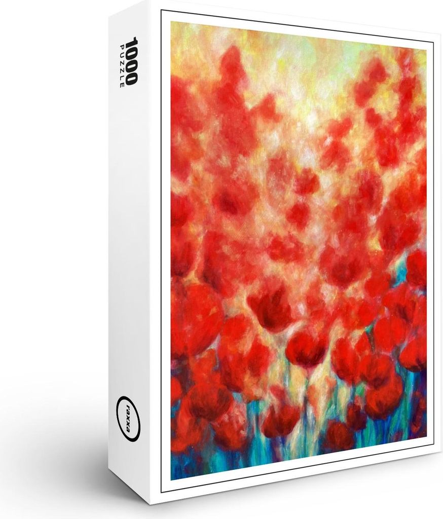 raxxa Premium-Puzzle "Sommerblühen", 1000 Teile