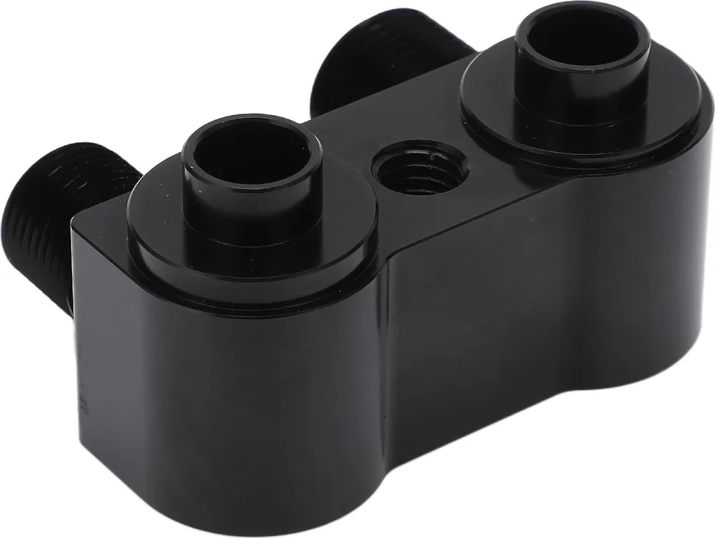 Raccord AC Anti-Fuite 90° pour Ford LSX LS1 - Aluminium Billet Noir